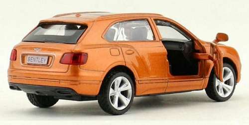 Bentley Bentayga 2016 orange-met 1/43 (1/45) Hommat NEW+boxed  #5486 instant wheels