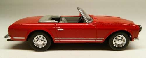 Mercedes-Benz 280SL Cabriolet 1968 red 1/43 NewRay NEW+boxed  #5493 instant wheels