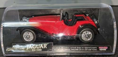 Jaguar SS-100 Roadster 1935 red 1/43 NewRay NEW+boxed  #5498 instant wheels