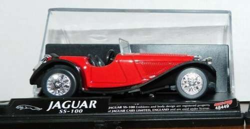 Jaguar SS-100 Roadster 1935 red 1/43 NewRay NEW+boxed  #5498 instant wheels