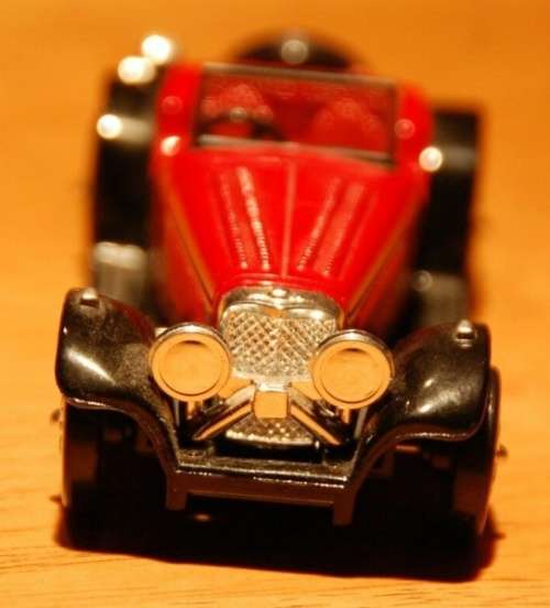Jaguar SS-100 Roadster 1935 red 1/43 NewRay NEW+boxed  #5498 instant wheels