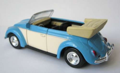 Volkswagen VW1200 Cabriolet 1951 blue/white 1/43 NewRay NEW+boxed  #5500 instant wheels