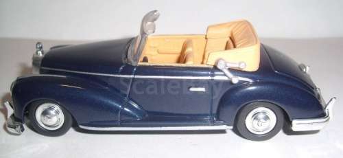 Mercedes-Benz 300 S Cabriolet 1955 dk.blue 1/43 NewRay NEW+boxed  #5501 instant wheels