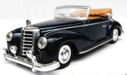 Mercedes-Benz 300 S Cabriolet 1955 dk.blue 1/43 NewRay NEW+boxed  #5501 instant wheels