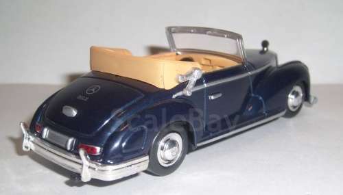 Mercedes-Benz 300 S Cabriolet 1955 dk.blue 1/43 NewRay NEW+boxed  #5501 instant wheels
