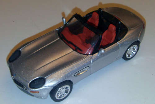BMW Z8 Cabriolet 2000 silver 1/43 NewRay NEW+boxed  #5502 instant wheels