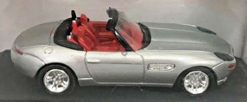BMW Z8 Cabriolet 2000 silver 1/43 NewRay NEW+boxed  #5502 instant wheels
