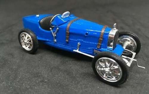 Bugatti Type 35 B Course Roadster 1927 blue 1/43 Eligor NEW+showcased #5489 instant wheels