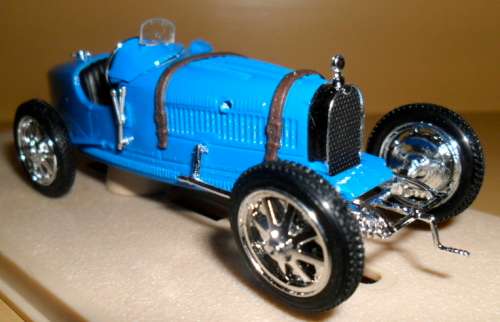 Bugatti Type 35 B Course Roadster 1927 blue 1/43 Eligor NEW+showcased #5489 instant wheels