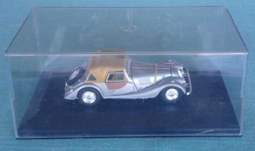 Morgan 4/4 series V 1963 light blue-met 1/43 Hongwell NEW+showcased  #5505 instant wheels