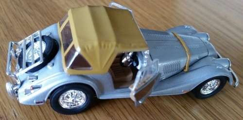 Morgan 4/4 series V 1963 light blue-met 1/43 Hongwell NEW+showcased  #5505 instant wheels