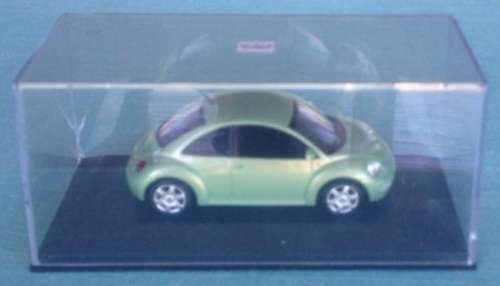 Volkswagen New NEW Beetle 1998 green-met 1/43 Minichamps NEW+boxed  #5506 instant wheels