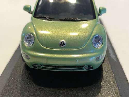 Volkswagen New NEW Beetle 1998 green-met 1/43 Minichamps NEW+boxed  #5506 instant wheels