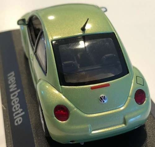 Volkswagen New NEW Beetle 1998 green-met 1/43 Minichamps NEW+boxed  #5506 instant wheels