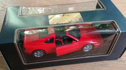 Ferrari 348ts 1989 red 1:18 Maisto NEW+boxed  #8009 instant wheels