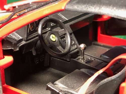 Ferrari 348ts 1989 red 1:18 Maisto NEW+boxed  #8009 instant wheels