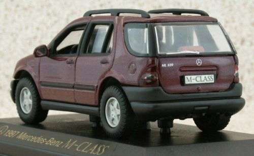 Mercedes-Benz M-Class 1997 dk.red-met 1:43 RoadLegends NEW+boxed  #5509 instant wheels