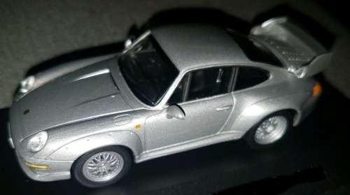 Porsche 911 GT2 2009 silver 1:43 Schuco NEW+boxed  #5511 instant wheels