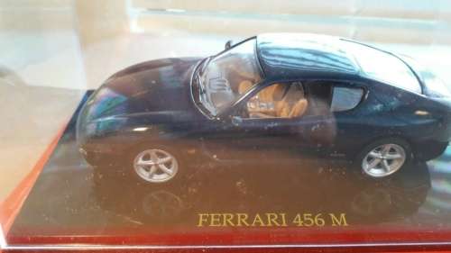 Ferrari 456 M 2003 blue-met 1/43 IXO NEW+boxed  #5513 instant wheels