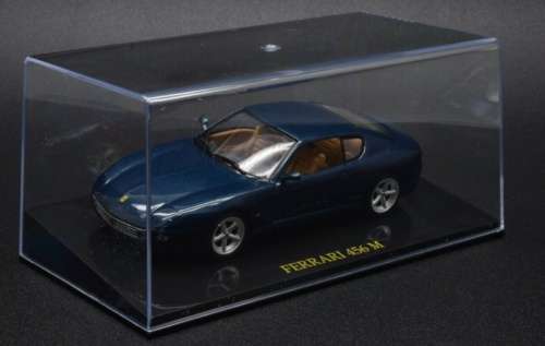 Ferrari 456 M 2003 blue-met 1/43 IXO NEW+boxed  #5513 instant wheels