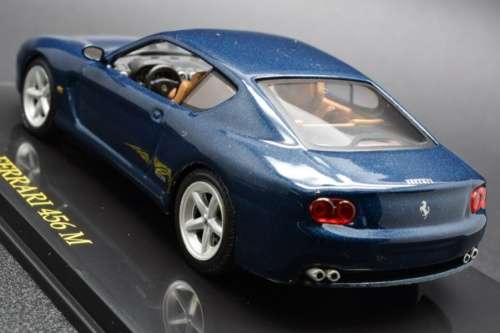 Ferrari 456 M 2003 blue-met 1/43 IXO NEW+boxed  #5513 instant wheels