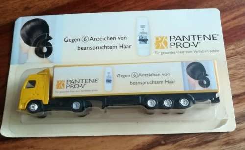 MAN articulated TRUCK white w. ads 1:87 Wiking NEWinBlister  #9360 instant wheels