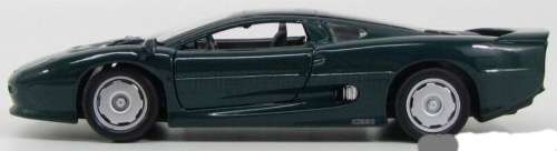 Jaguar XJ220 500hp 1994 BritRaceGreen 1/24 Welly-Premium NEW+boxed  #2296 instant wheels
