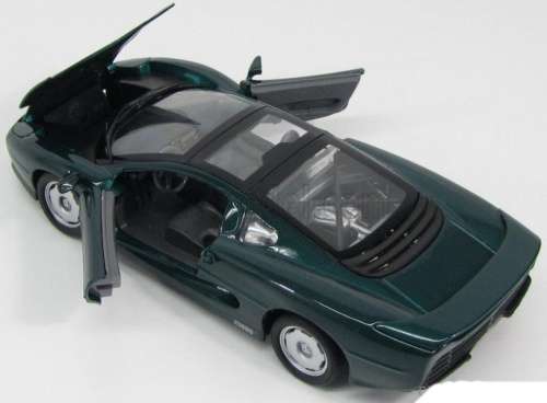 Jaguar XJ220 500hp 1994 BritRaceGreen 1/24 Welly-Premium NEW+boxed  #2296 instant wheels