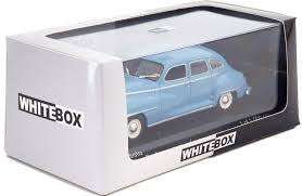 Desoto 4-door Sedan 1946 blue 1/43 Whitebox NEW+boxed  #5110 instant wheels