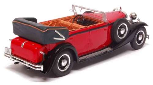 Maybach DS 8 Zeppelin 1930 red 1/43 Whitebox NEW+boxed  #5106 instant wheels