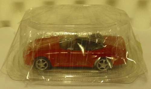 Porsche 968 Cabrio 1993 red 1/43 SparkHighSpeed NEW+reblistered  #5642 instant wheels