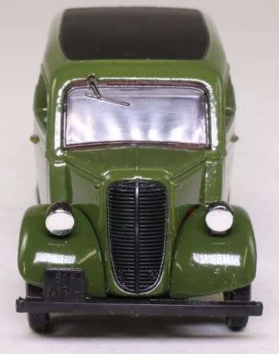 Ford E83W Van 1950 green Radio Times 1/43 Dinky NEW+reblistered  #5660 instant wheels