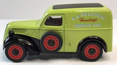 Fordson 5CWT Van 1954 lt.green Peacock 1/43 Corgi NEW+reblistered  #5665 instant wheels