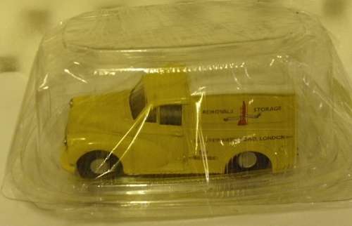 Morris Minor 5CWT Van 1953 yellow 1/43 Corgi NEW+reblistered  #5666 instant wheels