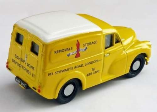 Morris Minor 5CWT Van 1953 yellow 1/43 Corgi NEW+reblistered  #5666 instant wheels