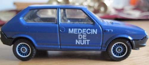 Fiat Ritmo 1982 blue 1/43 Solido NEW+reblistered  #5668 instant wheels