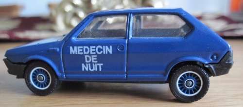 Fiat Ritmo 1982 blue 1/43 Solido NEW+reblistered  #5668 instant wheels