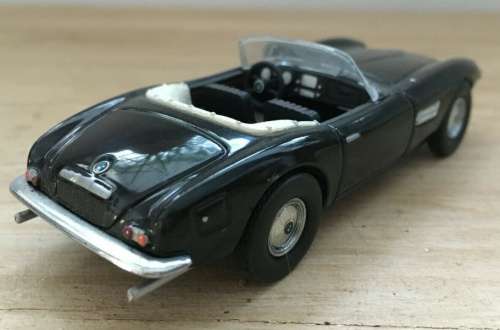 BMW 507 open cabrio black 1/43 Schuco NEW+reblistered  #5671 instant wheels