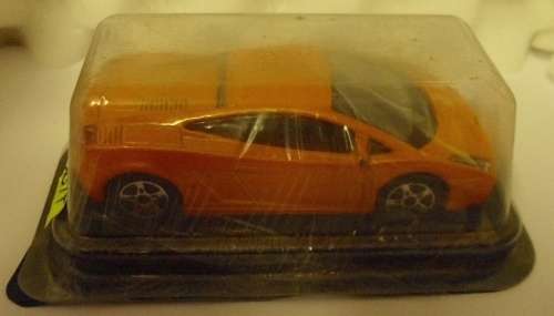 Lamborghini Gallardo 2008 orange-met 1/43 Bburago NEW+reblistered  #5674 instant wheels