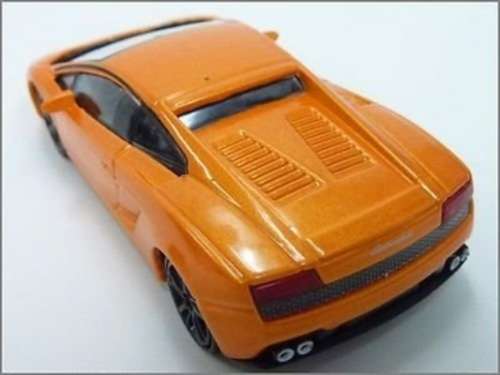 Lamborghini Gallardo 2008 orange-met 1/43 Bburago NEW+reblistered  #5674 instant wheels