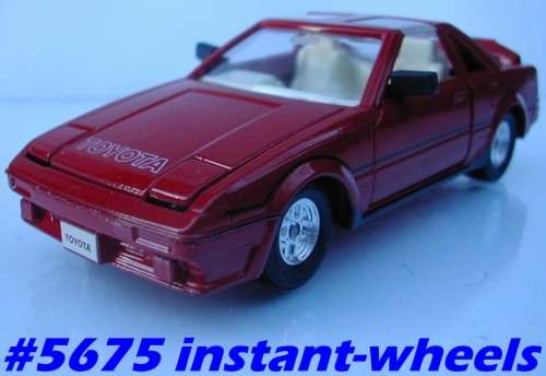 Toyota MR2 Mk.I SV3 T-Bar 2007 red 1/43 Tomica/S NEW+reblistered  #5675 instant wheels