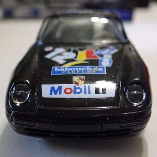 Porsche 911 Carrera 4RS #12 1975 black 1/43 Bburago NEW+reblistered  #5676 instant wheels