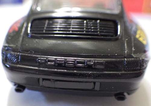 Porsche 911 Carrera 4RS #12 1975 black 1/43 Bburago NEW+reblistered  #5676 instant wheels