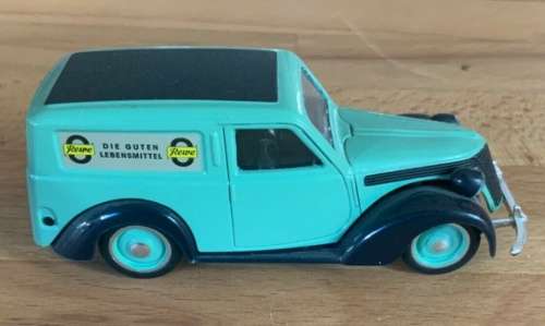 FIAT 1100 Furgone Rewe Foods 1950 green 1/43 Brumm NEW+reblistered  5679 instant wheels