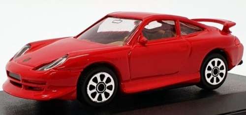 Porsche 911 Carrera RS (993) 1994 red 1/43 Burago NEW+reblistered  #5688 instant wheels