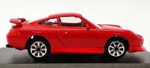 Porsche 911 Carrera RS (993) 1994 red 1/43 Burago NEW+reblistered  #5688 instant wheels