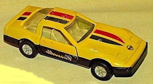 Chevrolet Corvette SS-908 2010 yellow 1/43 MMC NEW+reblistered  #5632 instant wheels