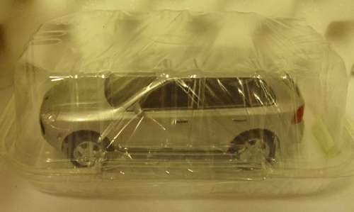 Porsche Cayenne turbo 2002 silver 1/43 Spark/HiSp NEW+reblistered  #5644 instant wheels
