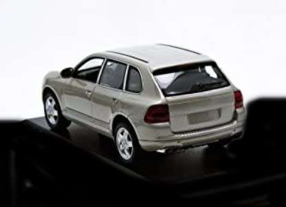 Porsche Cayenne turbo 2002 silver 1/43 Spark/HiSp NEW+reblistered  #5644 instant wheels