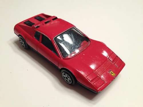 Ferrari BB 512 1973 red 1/43 Bburago NEW+reblistered  #5697 instant wheels